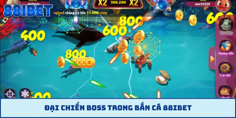 Đại chiến boss trong bắn cá 88IBET